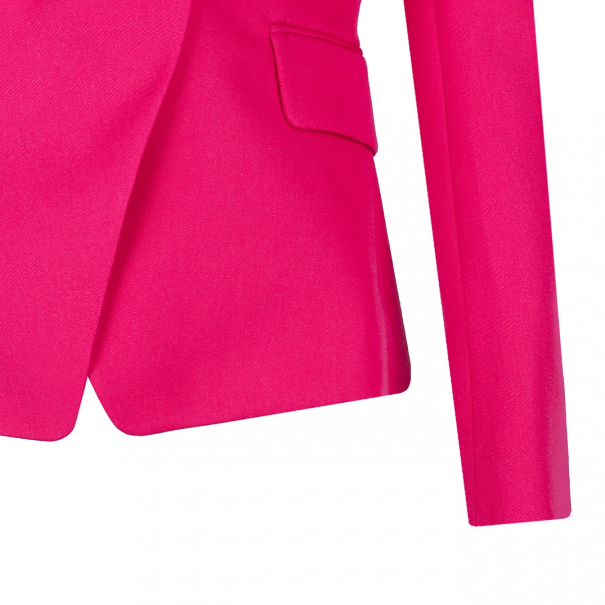 Fuchsia Double Breasted Blazer