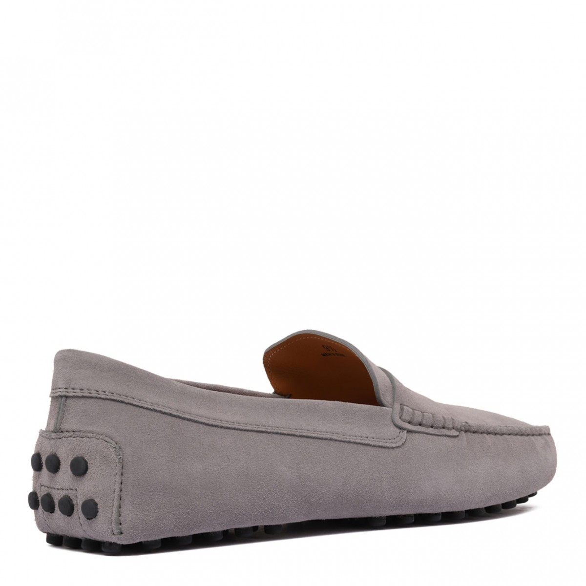 Medium Grey Gommino Bubble Loafers
