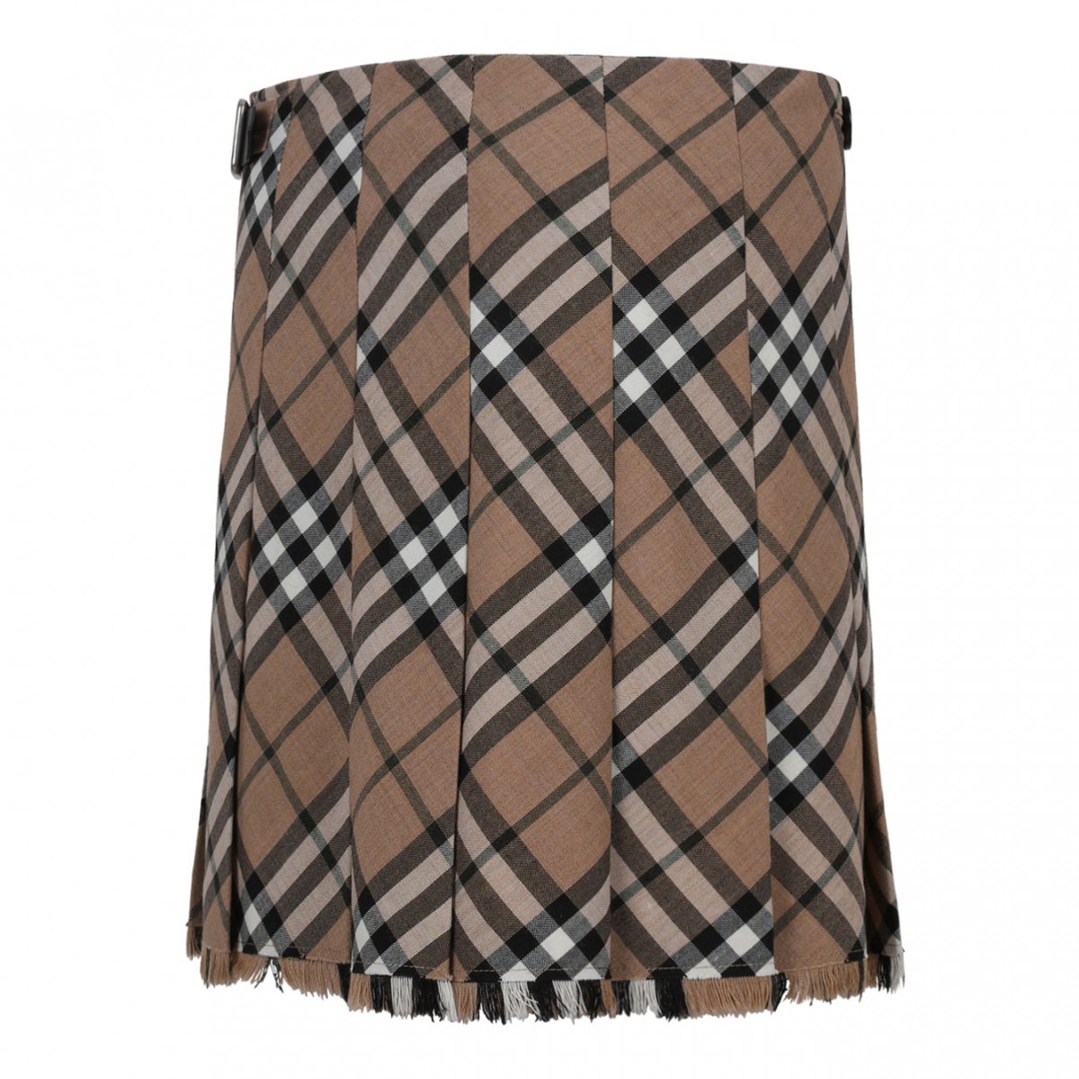 Check Pattern Mini Skirt