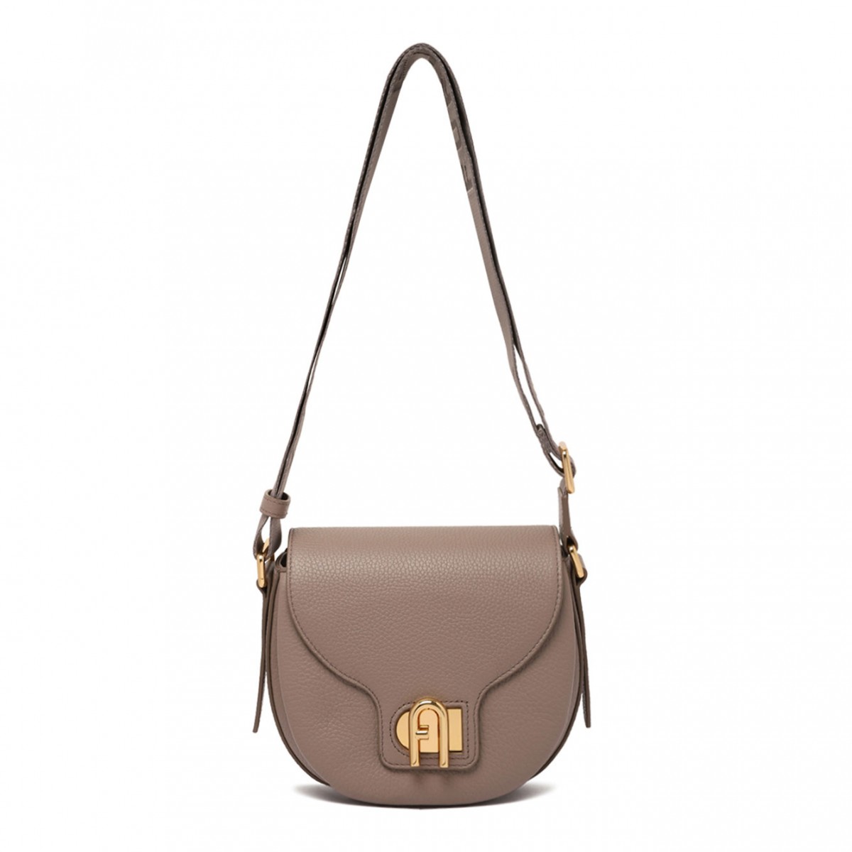 Taupe Grey Shoulder Bag