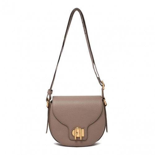 Taupe Grey Shoulder Bag