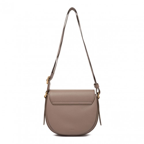 Taupe Grey Shoulder Bag