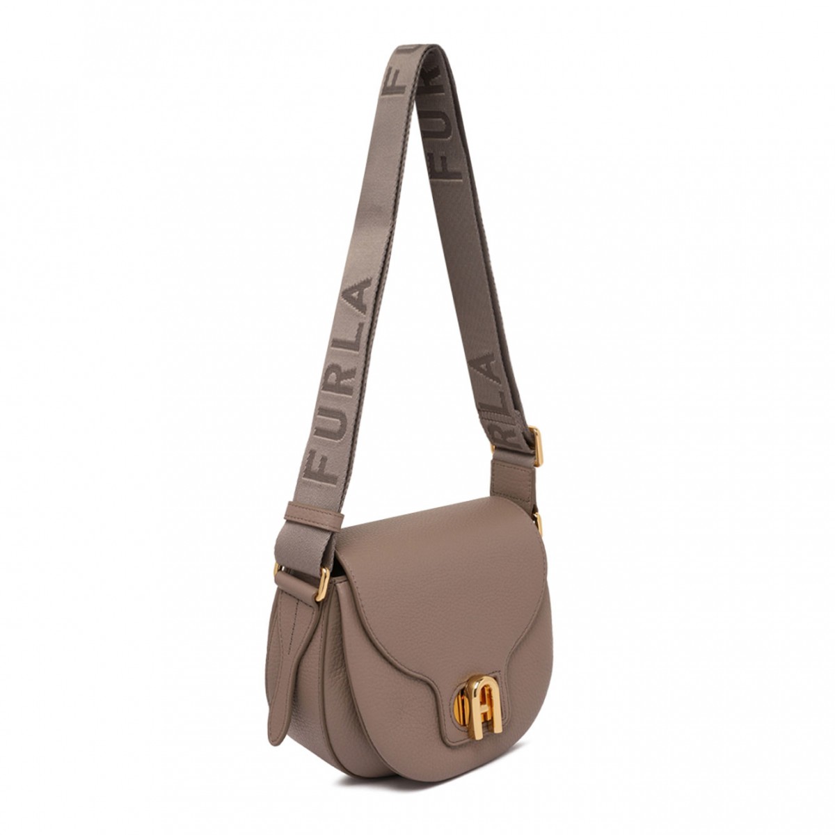 Taupe Grey Shoulder Bag