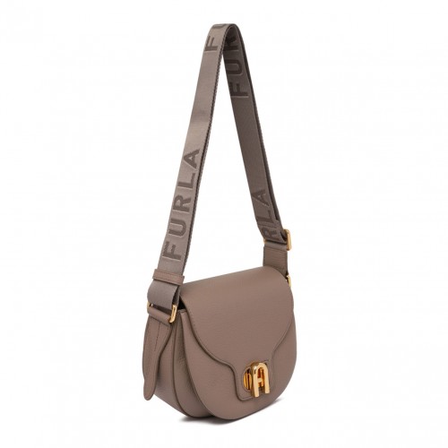 Taupe Grey Shoulder Bag