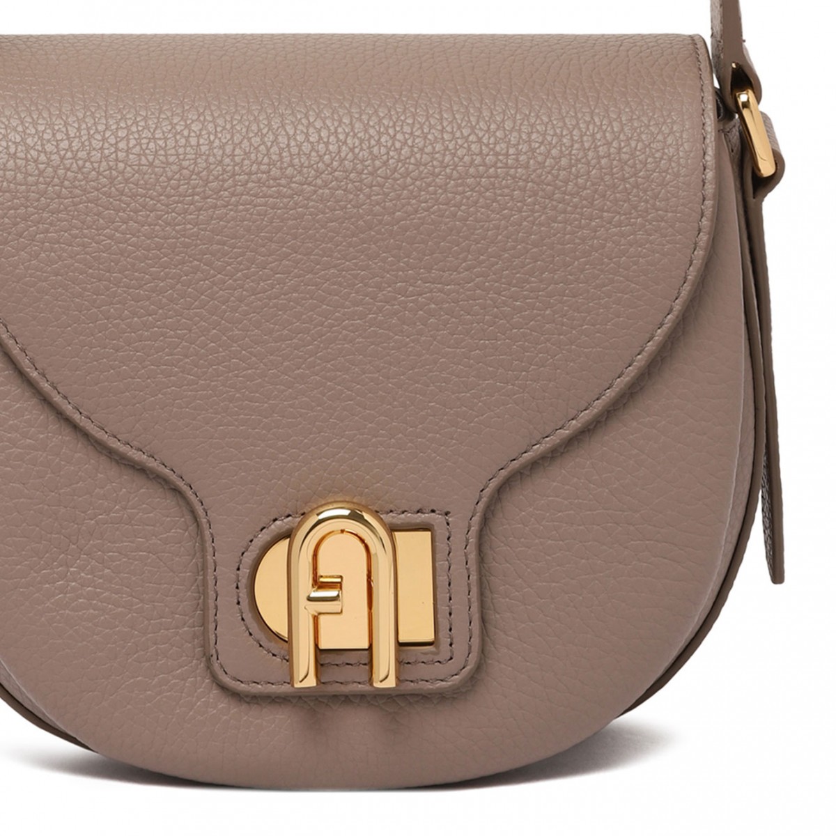 Taupe Grey Shoulder Bag