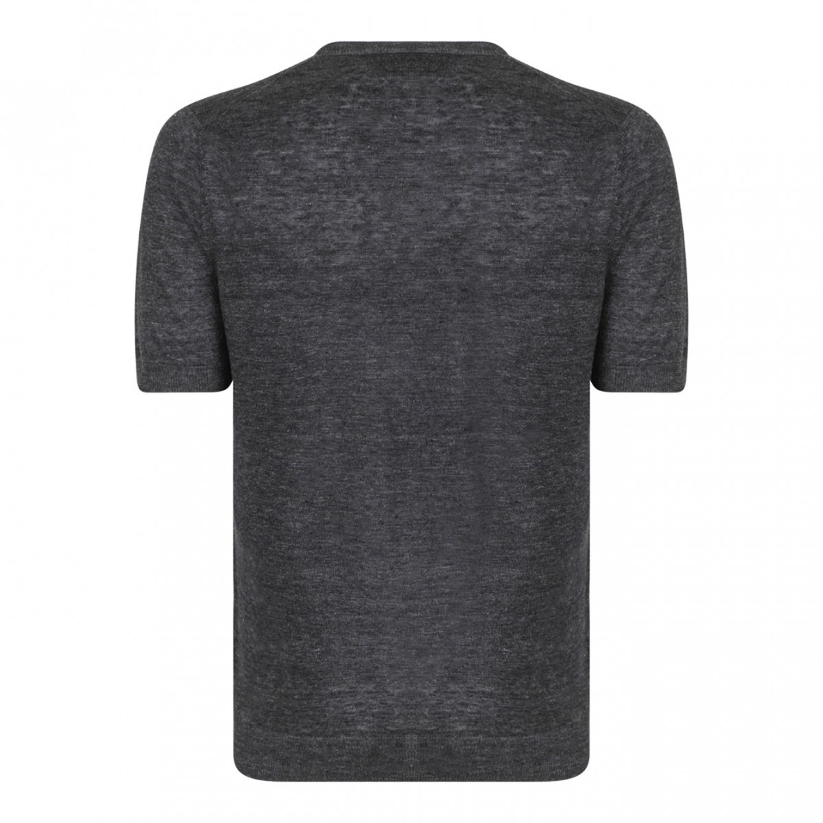 Grey Knitwear T-Shirt