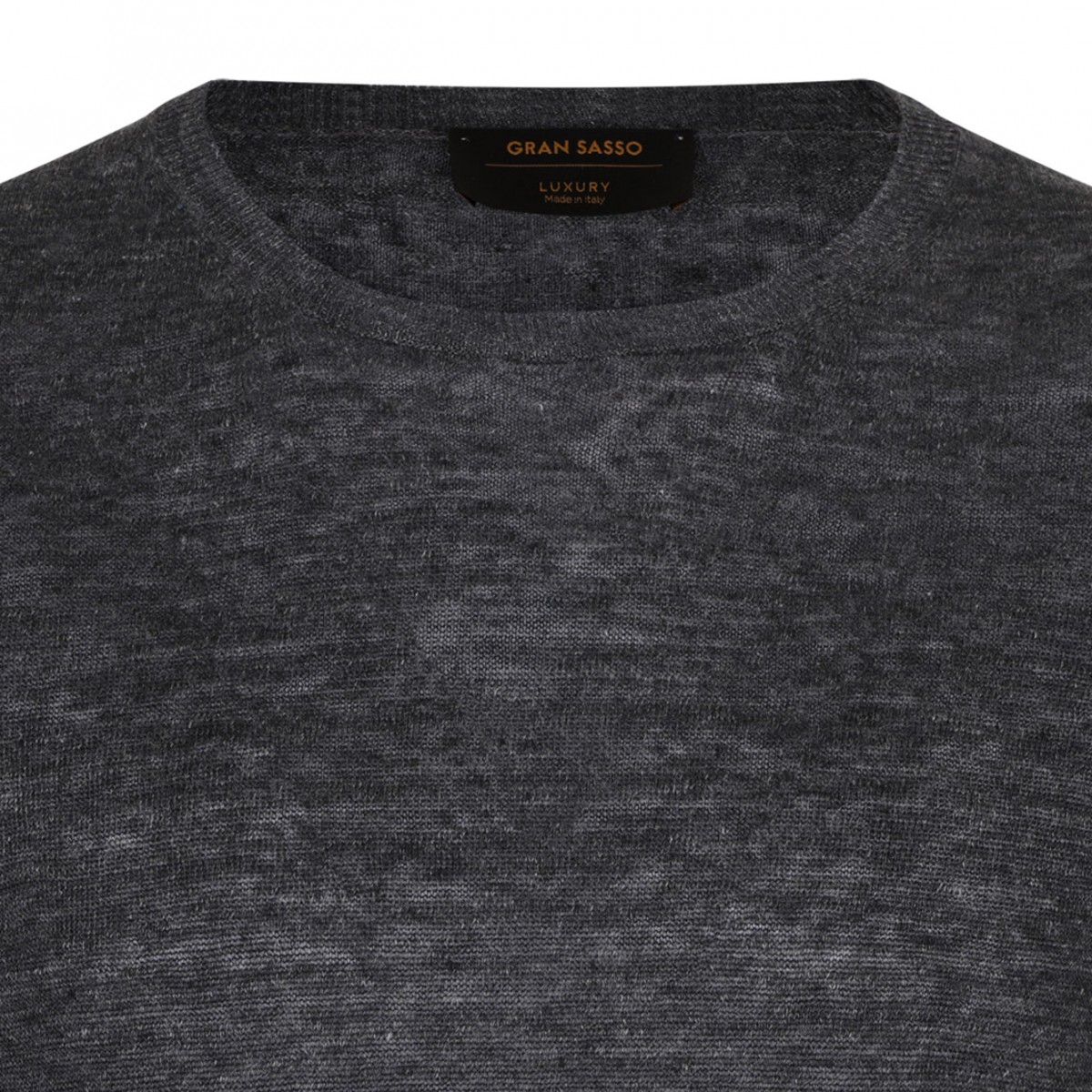 Grey Knitwear T-Shirt