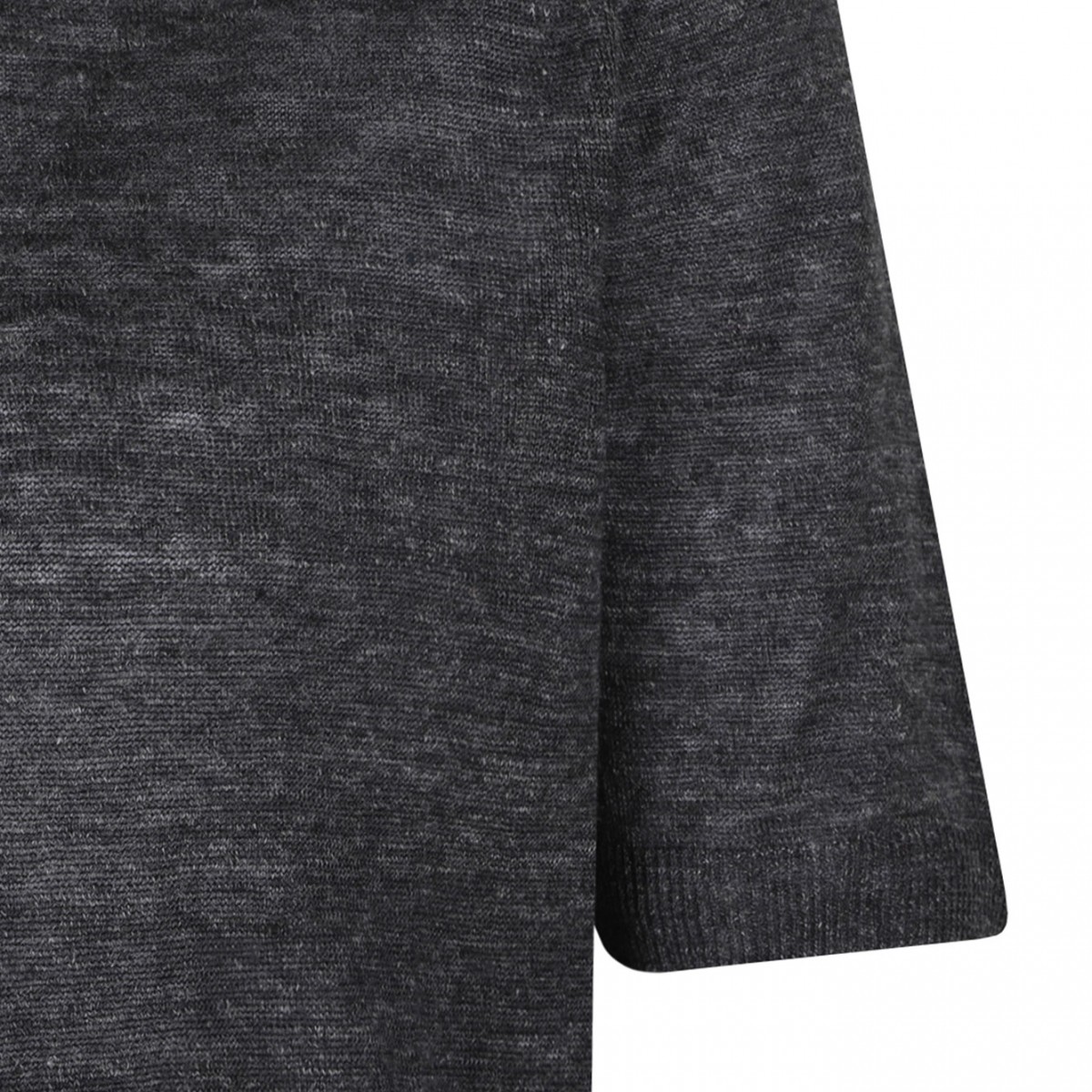 Grey Knitwear T-Shirt