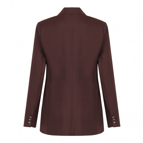 Coffee Double Breasted Jacket 2