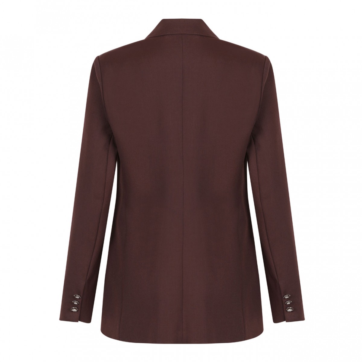 Coffee Double Breasted Jacket