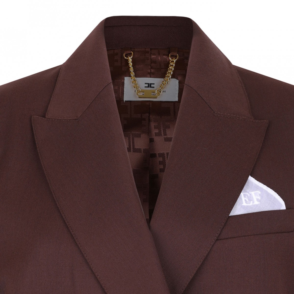 Coffee Double Breasted Jacket