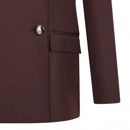 Coffee Double Breasted Jacket