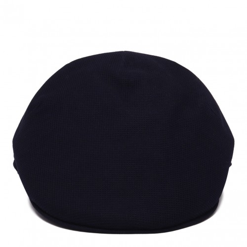 Black Paris Duckbill Flat Cap