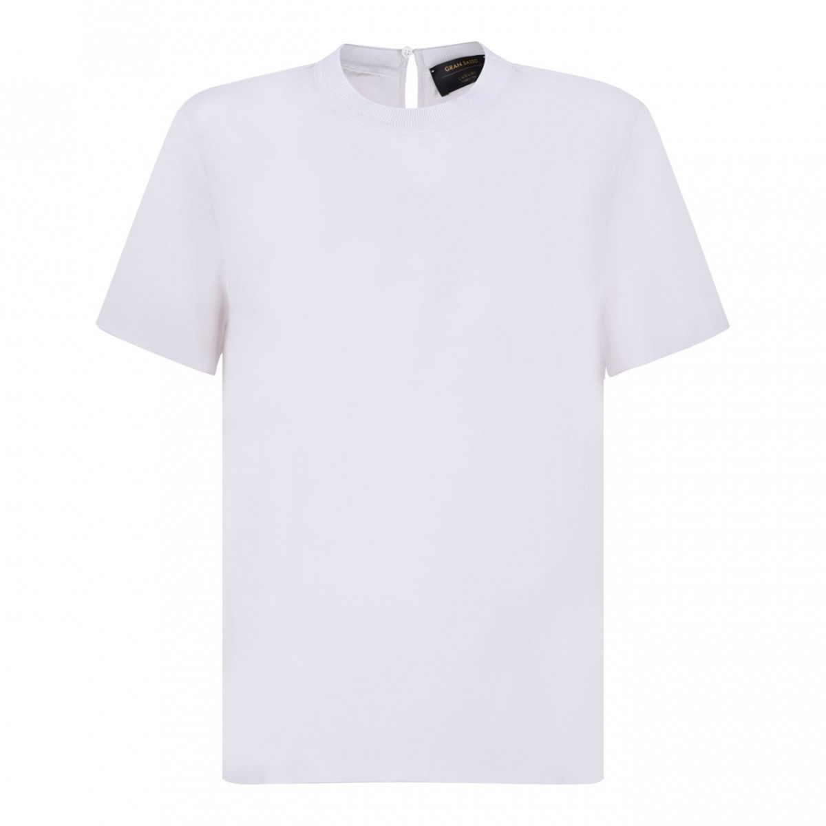 Light Grey Fine Knit T-Shirt