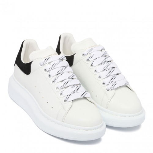 White and Black Oversized Sneakers