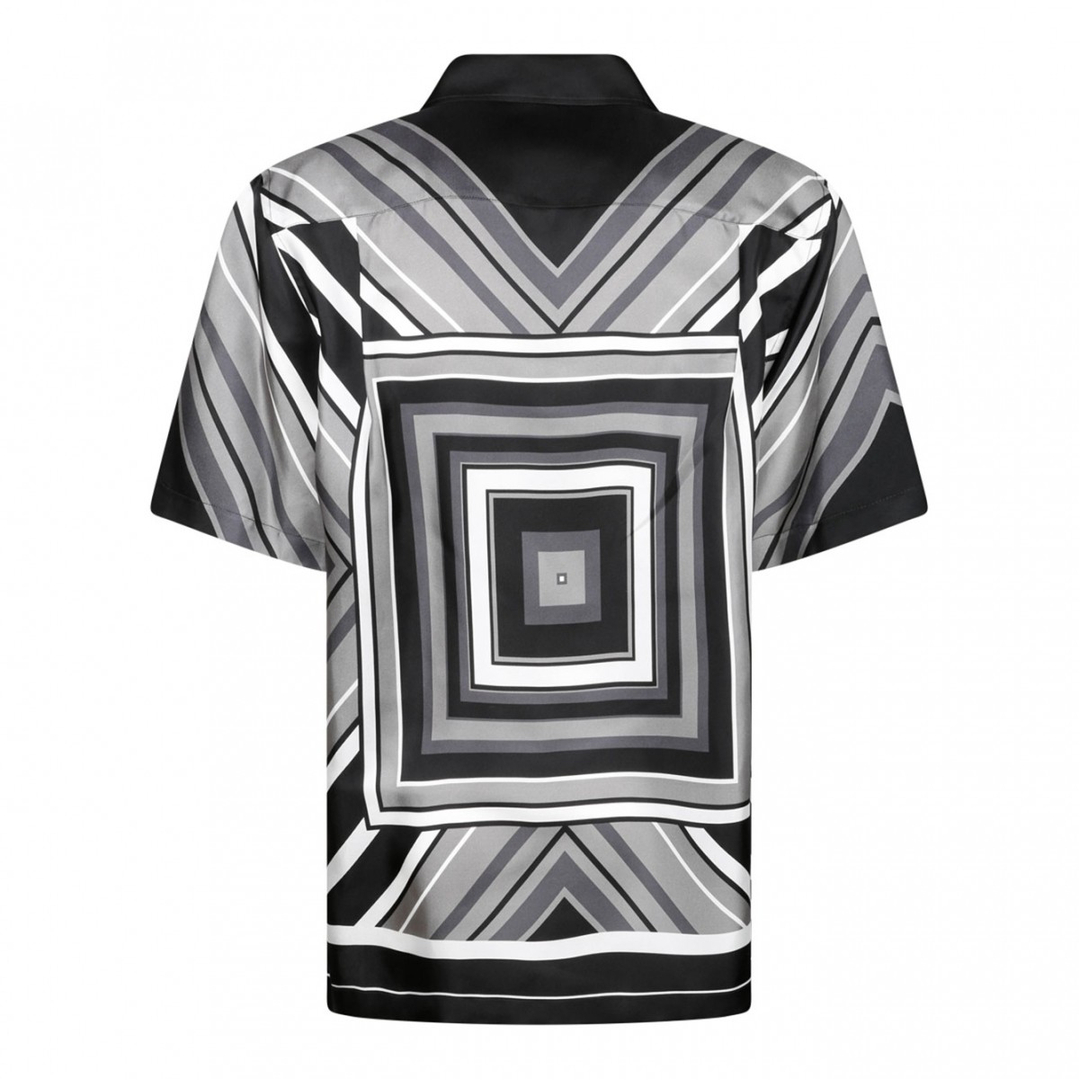 Multi-Striped Silk Shirt