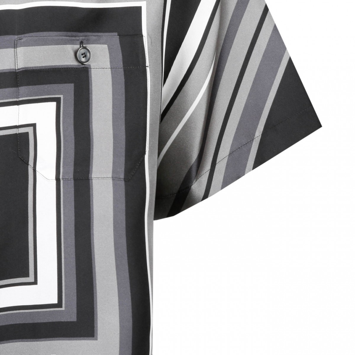 Multi-Striped Silk Shirt