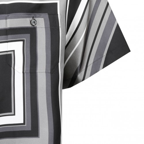 Multi-Striped Silk Shirt