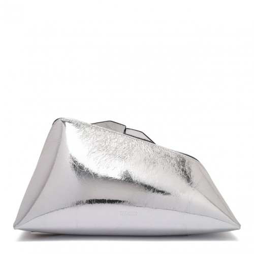 Silver 8.30 PM Clutch Bag