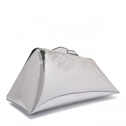 Silver 8.30 PM Clutch Bag