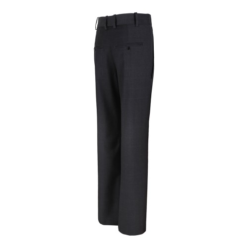 Anthracite Straight Leg Pleated Trousers