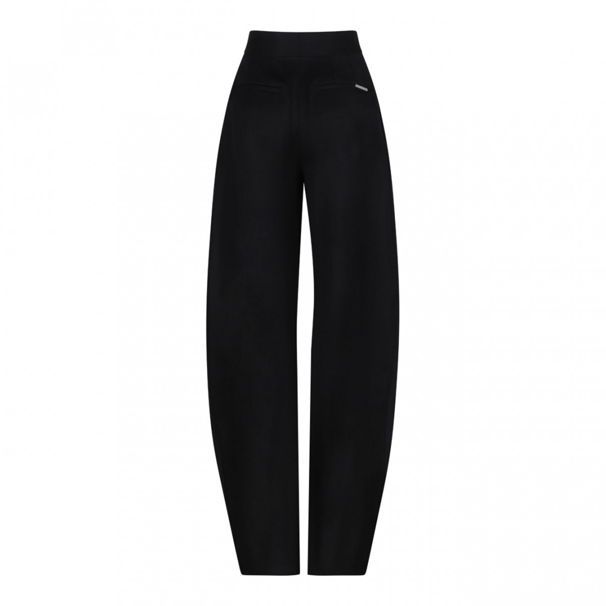 Black Pleated Trousers