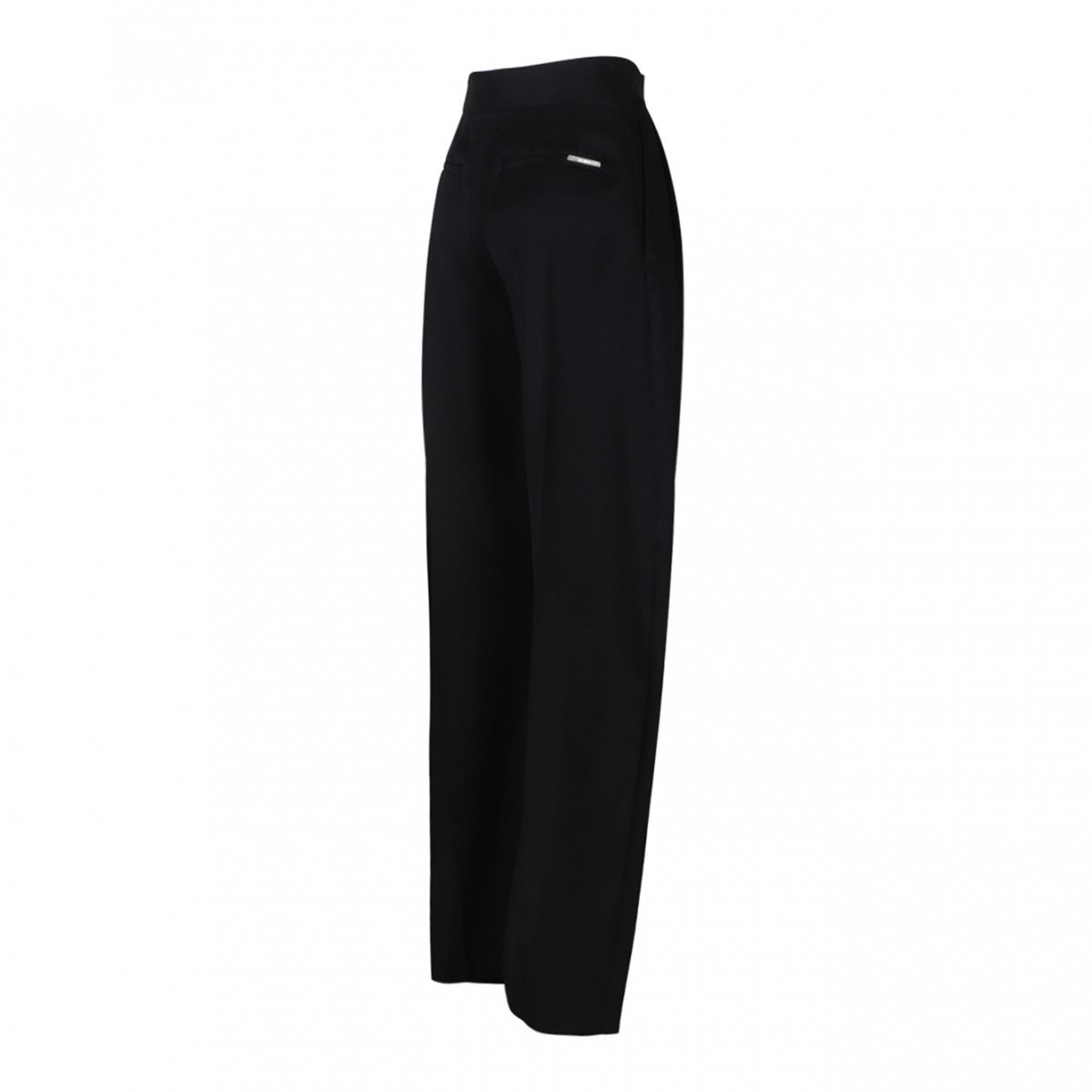 Black Pleated Trousers