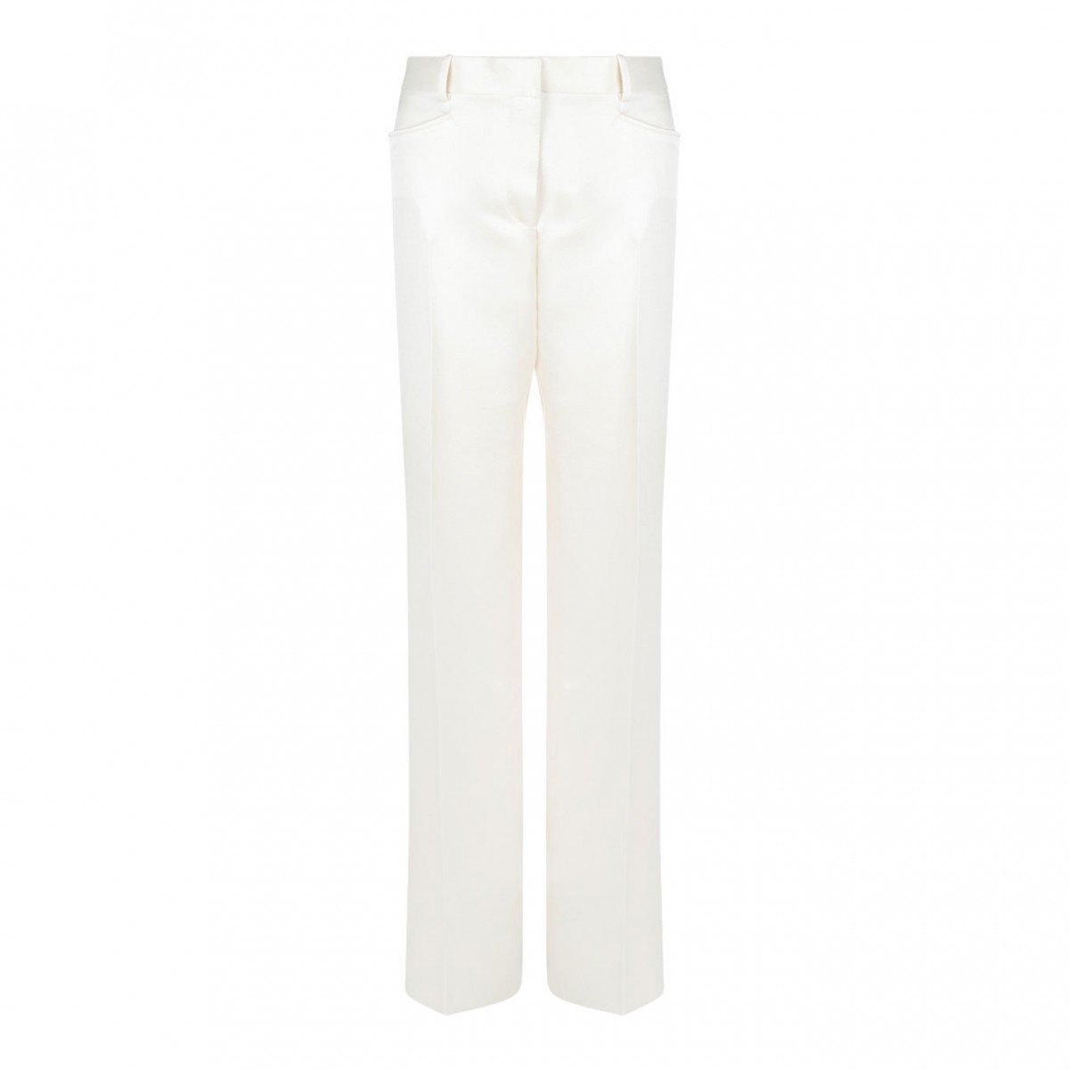 Off White Flared Pants