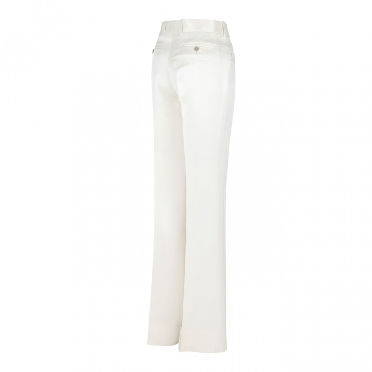 Off White Flared Pants