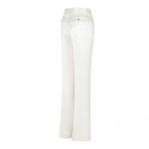 Off White Flared Pants