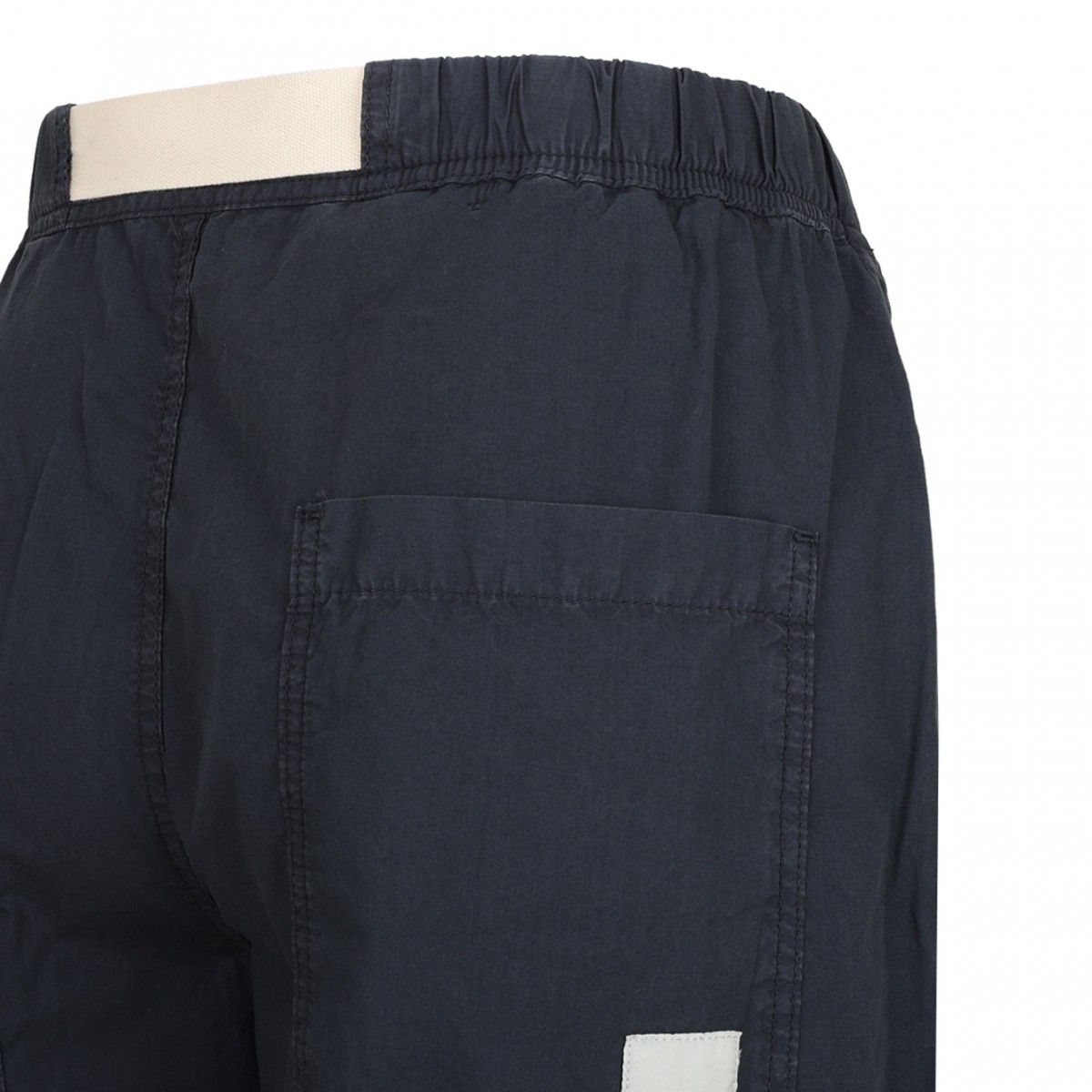 Navy Blue Straight Trousers