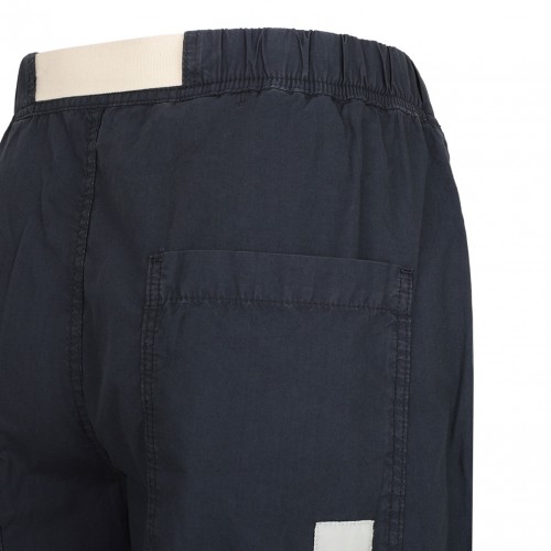 Navy Blue Straight Trousers