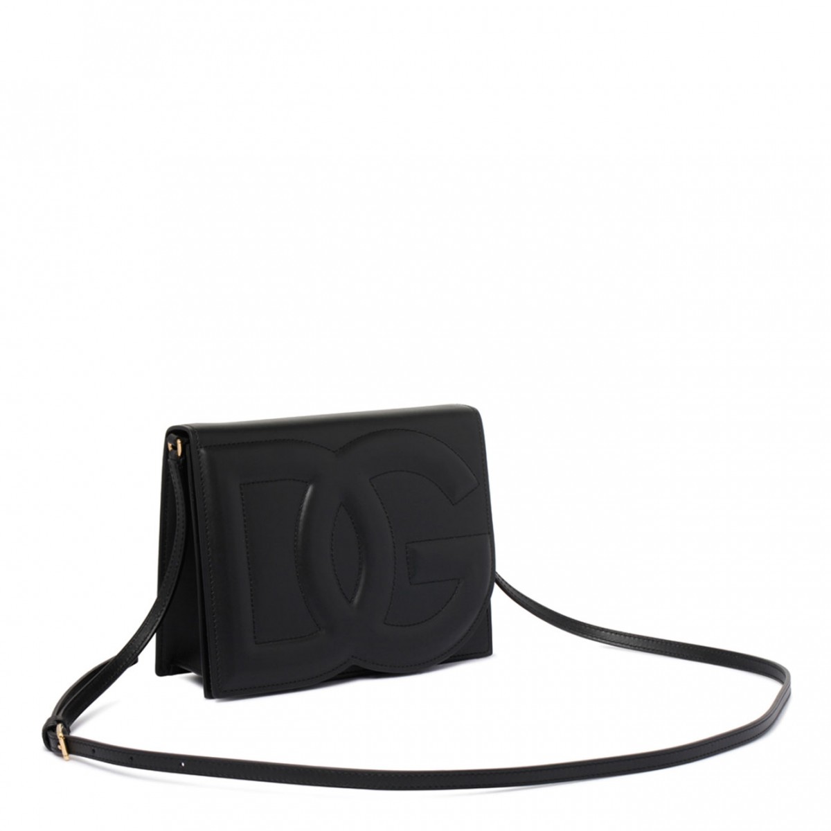 White DG Logo Crossbody Bag