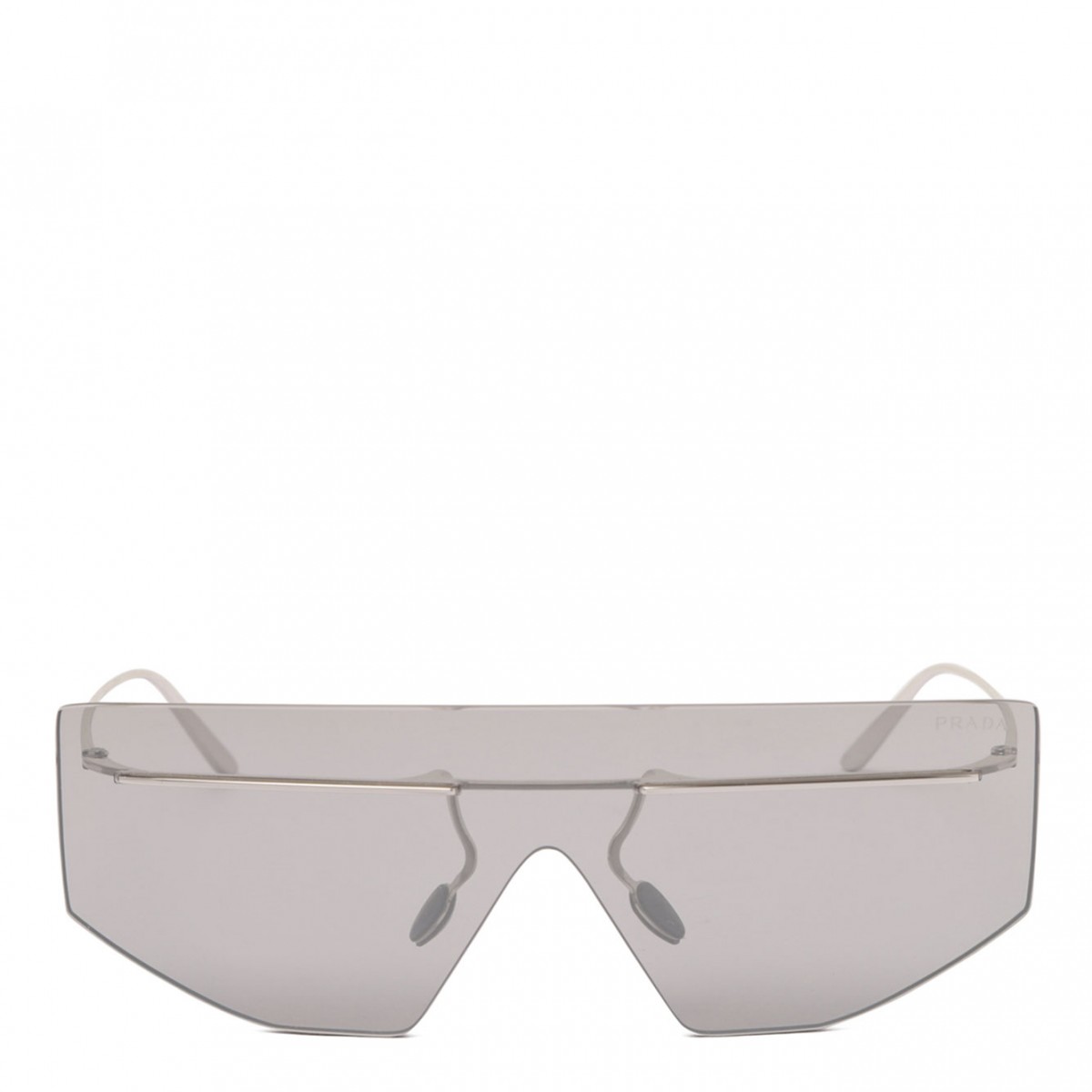 Silver Futuristic Sunglasses