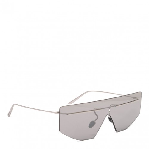 Silver Futuristic Sunglasses