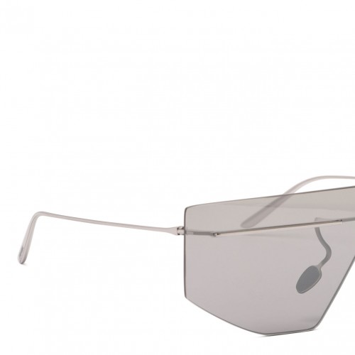 Silver Futuristic Sunglasses