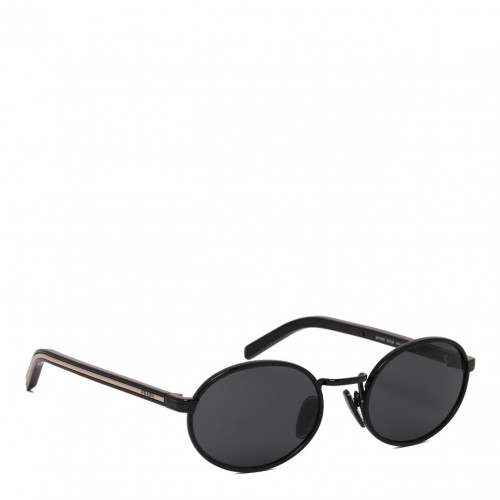 Black Oval Sunglasses