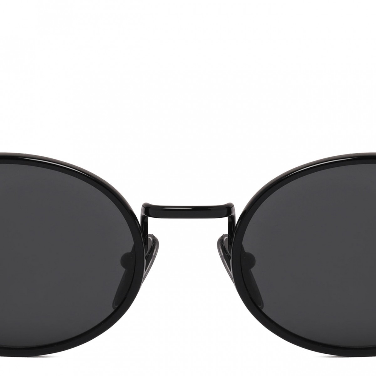 Black Oval Sunglasses