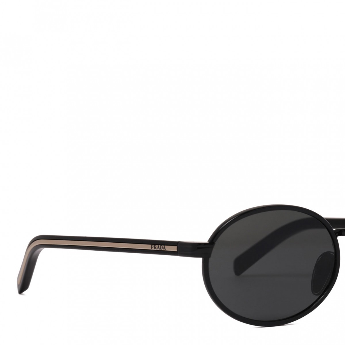 Black Oval Sunglasses
