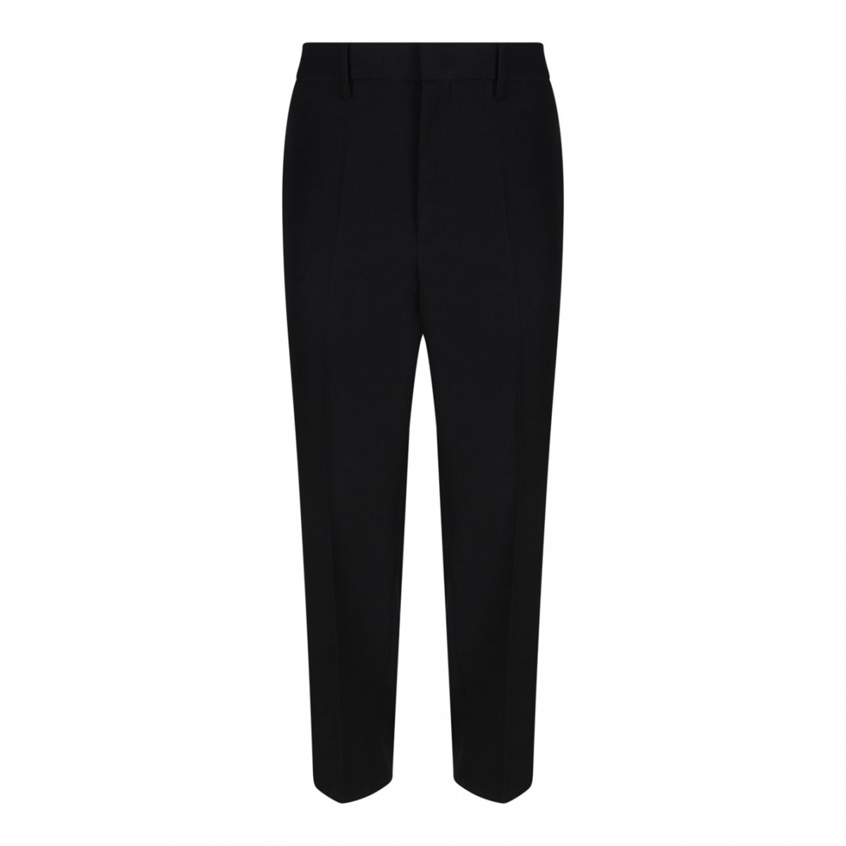 Black Wool Trousers