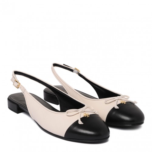 Light Cream Slingback Ballerina 2