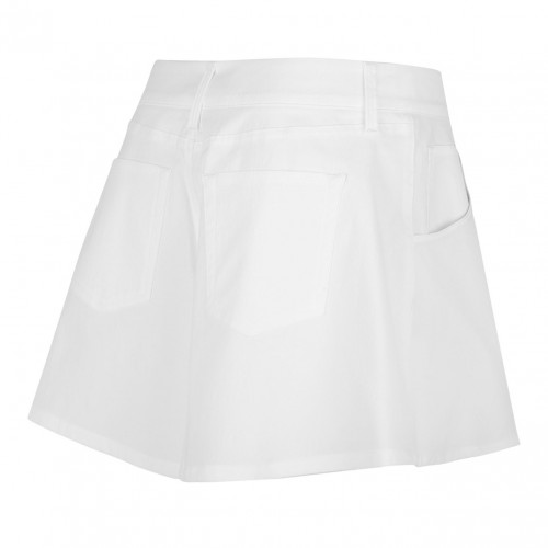 White High Waisted Shorts