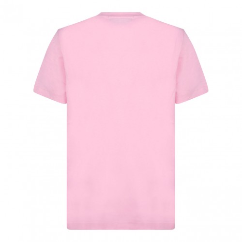 Pink Micro Logo T-Shirt