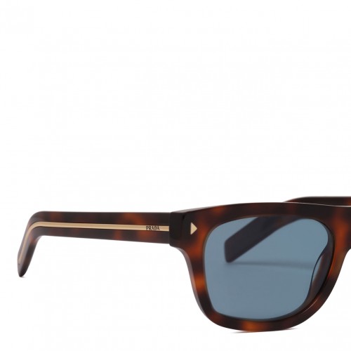 Tortoiseshell Rectangular Sunglasses
