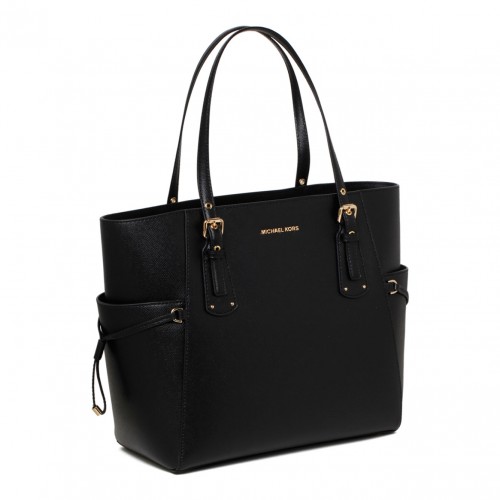 Black Voyager Tote Bag