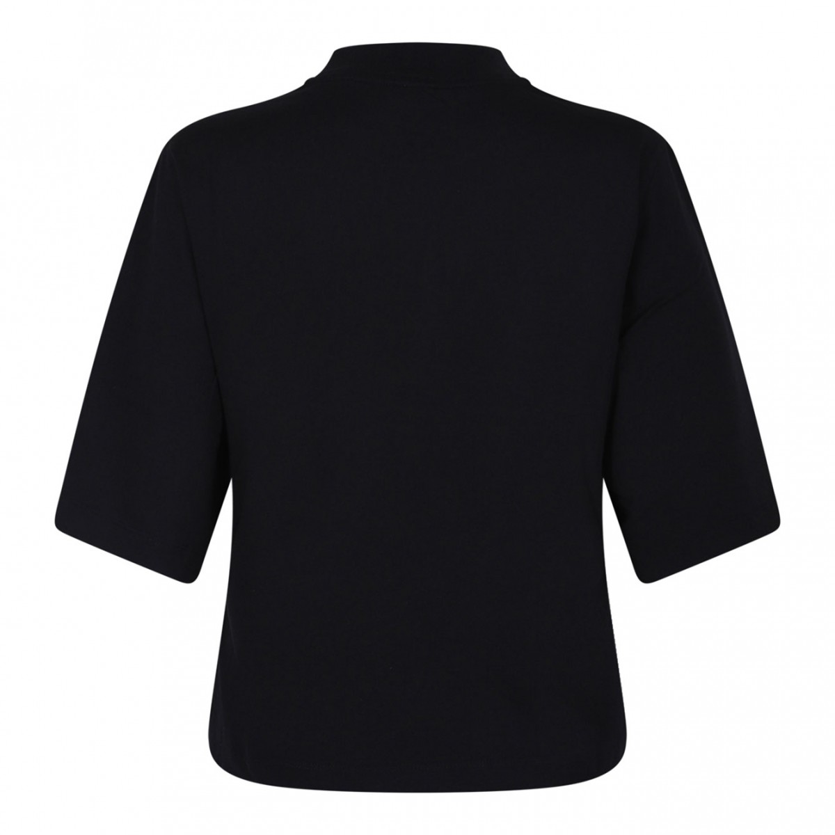 Black Embroidered Logo T-Shirt