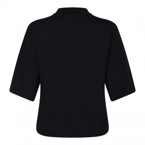 Black Embroidered Logo T-Shirt