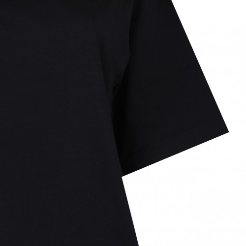 Black Embroidered Logo T-Shirt