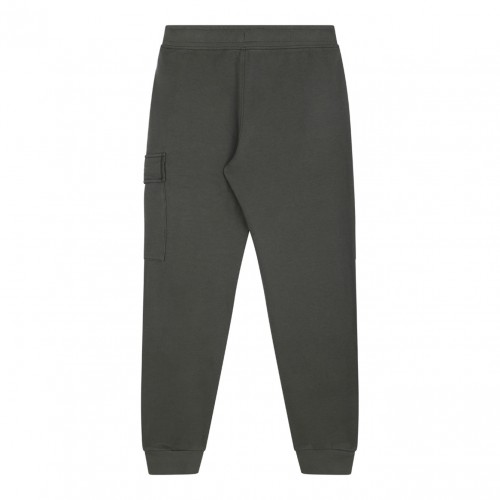 Dark Green Len Detail Track Pants