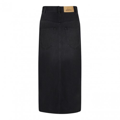 Black Tilauria Midi Skirt 2